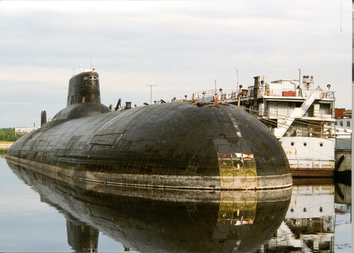 red october typhoon class submarine